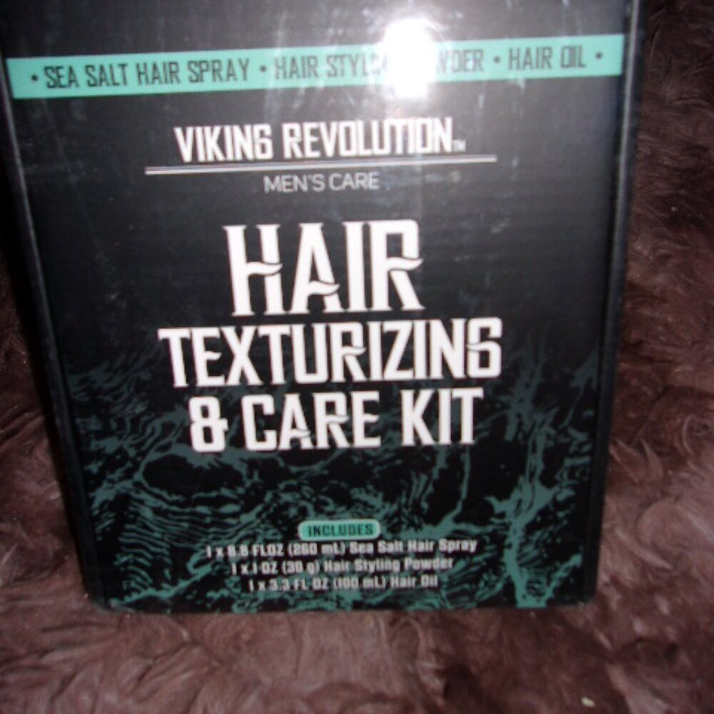 Men's Hair Care Viking Revolution Hair Texturing & Care Kit